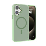Kalebol Metal Lens Frame MagSafe Frosted PC Phone Case, For iPhone 17 Pro Max, For iPhone 17 Pro, For iPhone 17, For iPhone Air, For iPhone 16 Pro Max