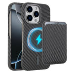 Carbonfaser MagSafe magnetischer Kartenhalter Handyhülle, Für iPhone 17 Pro Max, Für iPhone 17 Pro, Für iPhone 17, Für iPhone Air, Für iPhone 16 Pro Max, iPhone 16 Pro, Für iPhone 16 Plus, Für iPhone 16, Für iPhone 15 Pro Max