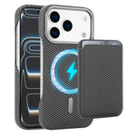 Carbonfaser MagSafe magnetischer Kartenhalter Handyhülle, Für iPhone 17 Pro Max, Für iPhone 17 Pro, Für iPhone 17, Für iPhone Air, Für iPhone 16 Pro Max, iPhone 16 Pro, Für iPhone 16 Plus, Für iPhone 16, Für iPhone 15 Pro Max