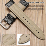xDfind Lederarmband mit Bambusstruktur und Dornschließe, passend für Apple Watch 42 / 44 / 45 / 46 / 49 mm, Apple Watch 38 / 40 / 41 / S10 42 mm