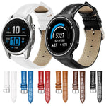 xDfind Bamboo Texture Pin Buckle Leather Watch Band, For Garmin Fenix 8/7X/6X/5X 26mm 22mm, For Garmin Fenix 8/7/6/5 22mm 20mm, For Garmin Fenix 8/7S/6S/5S 20mm 18mm, For Garmin Forerunner 45/45S/Swim2 18mm                                              ...