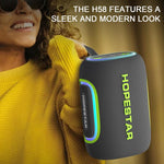 HOPESTAR H58 65W Tragbarer wasserdichter Outdoor-Bluetooth-Lautsprecher, H58