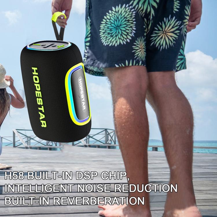 HOPESTAR H58 65W Tragbarer wasserdichter Outdoor-Bluetooth-Lautsprecher, H58