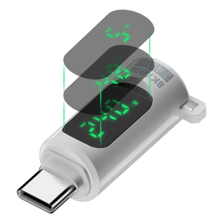 240-W-Type-C-auf-Type-C-Digitalanzeige-Adapter mit Schalter