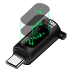 240-W-Type-C-auf-Type-C-Digitalanzeige-Adapter mit Schalter