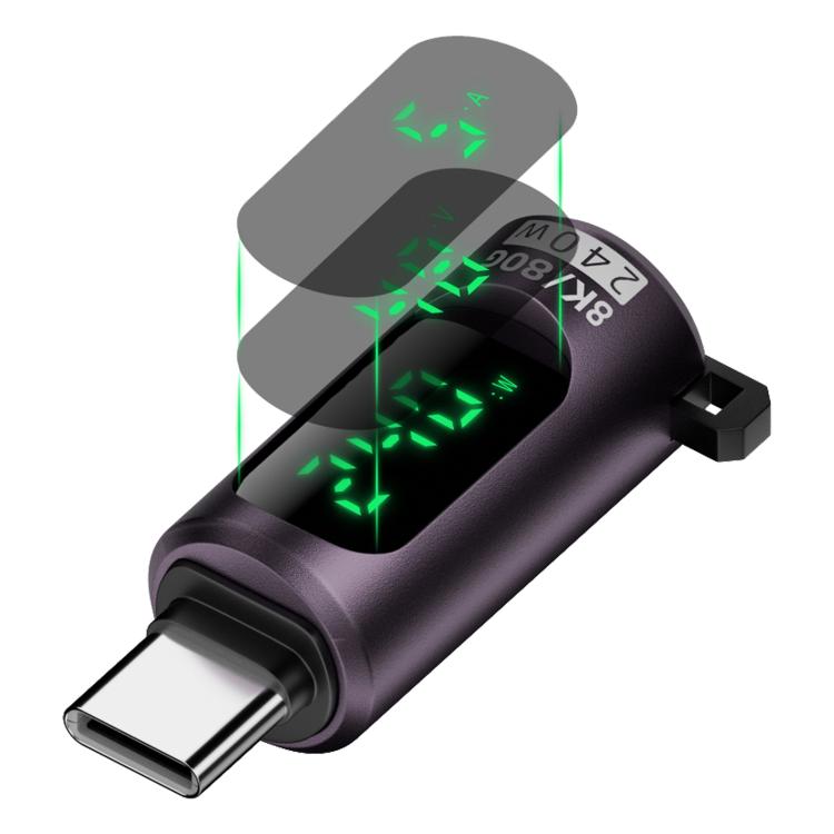 240-W-Type-C-auf-Type-C-Digitalanzeige-Adapter mit Schalter