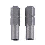 2-teiliges Schraubendreher-Bohrer-Adapter-Set mit sechseckigem Griff Schraubendreher-Werkzeug-Umwandlungsverbinder