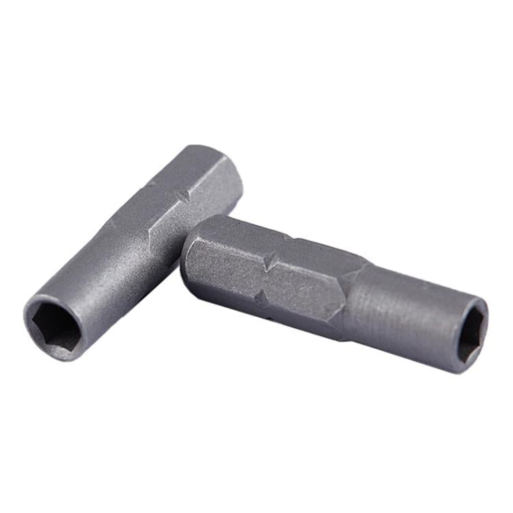 2-teiliges Schraubendreher-Bohrer-Adapter-Set mit sechseckigem Griff Schraubendreher-Werkzeug-Umwandlungsverbinder