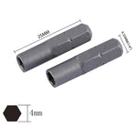 2-teiliges Schraubendreher-Bohrer-Adapter-Set mit sechseckigem Griff Schraubendreher-Werkzeug-Umwandlungsverbinder