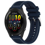 xDfind Hybrid Nylon Braid Silicone Watch Band, 22mm For Garmin Forerunner 570 47mm/935/945, 20mm For Garmin Forerunner 570 42mm/245/645, 20mm For Garmin?Vivomove?Sport/Vivoactive5/3, 22mm For Garmin Venu 3 / Vivoactive 4                                ...