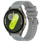 xDfind Hybrid-Nylon-Silikon-Uhrenarmband, für Samsung Galaxy Watch Ultra/Ultra 2025 (22 mm) und Samsung Galaxy Watch 7/6/5/FE (20 mm)