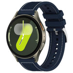 xDfind Hybrid-Nylon-Silikon-Uhrenarmband, für Samsung Galaxy Watch Ultra/Ultra 2025 (22 mm) und Samsung Galaxy Watch 7/6/5/FE (20 mm)