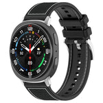xDfind Hybrid-Nylon-Silikon-Uhrenarmband, für Samsung Galaxy Watch Ultra/Ultra 2025 (22 mm) und Samsung Galaxy Watch 7/6/5/FE (20 mm)