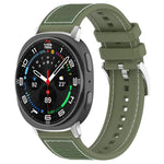 xDfind Hybrid-Nylon-Silikon-Uhrenarmband, für Samsung Galaxy Watch Ultra/Ultra 2025 (22 mm) und Samsung Galaxy Watch 7/6/5/FE (20 mm)