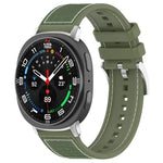 xDfind Hybrid-Nylon-Silikon-Uhrenarmband, für Samsung Galaxy Watch Ultra/Ultra 2025 (22 mm) und Samsung Galaxy Watch 7/6/5/FE (20 mm)