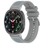 xDfind Hybrid-Nylon-Silikon-Uhrenarmband, für Samsung Galaxy Watch Ultra/Ultra 2025 (22 mm) und Samsung Galaxy Watch 7/6/5/FE (20 mm)
