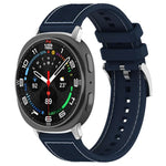 xDfind Hybrid-Nylon-Silikon-Uhrenarmband, für Samsung Galaxy Watch Ultra/Ultra 2025 (22 mm) und Samsung Galaxy Watch 7/6/5/FE (20 mm)