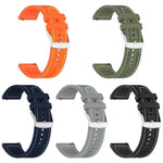 xDfind Hybrid-Nylon-Silikon-Uhrenarmband, für Samsung Galaxy Watch Ultra/Ultra 2025 (22 mm) und Samsung Galaxy Watch 7/6/5/FE (20 mm)