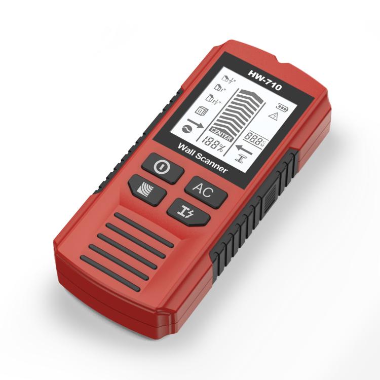 HW-710 5-in-1 Wandscanner Metalldetektor Bolzensucher Messgerät