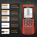 HW-710 5-in-1 Wandscanner Metalldetektor Bolzensucher Messgerät