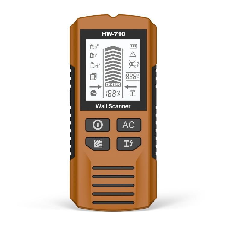 HW-710 5-in-1 Wandscanner Metalldetektor Bolzensucher Messgerät