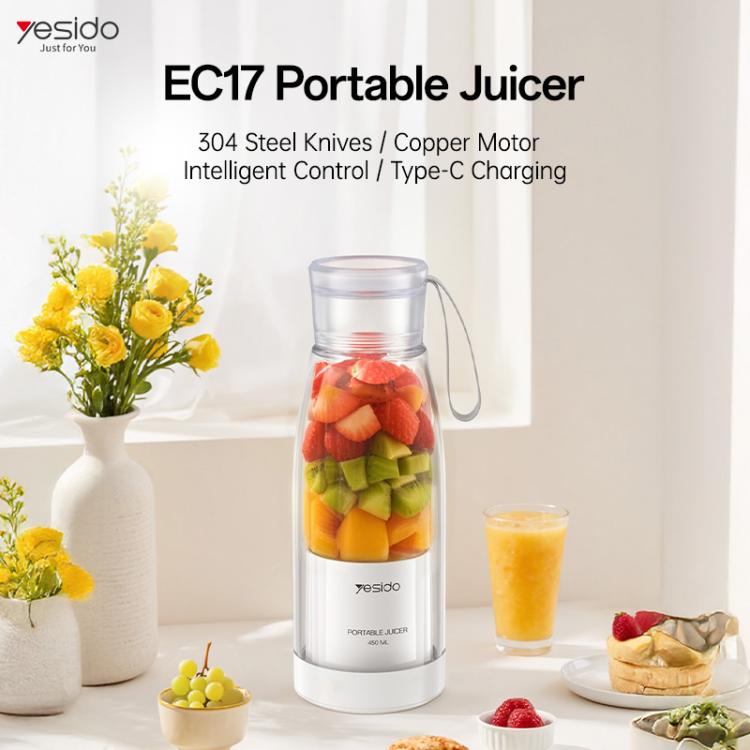Yesido EC17 80W Tragbarer Multifunktions-Entsafter, EC17