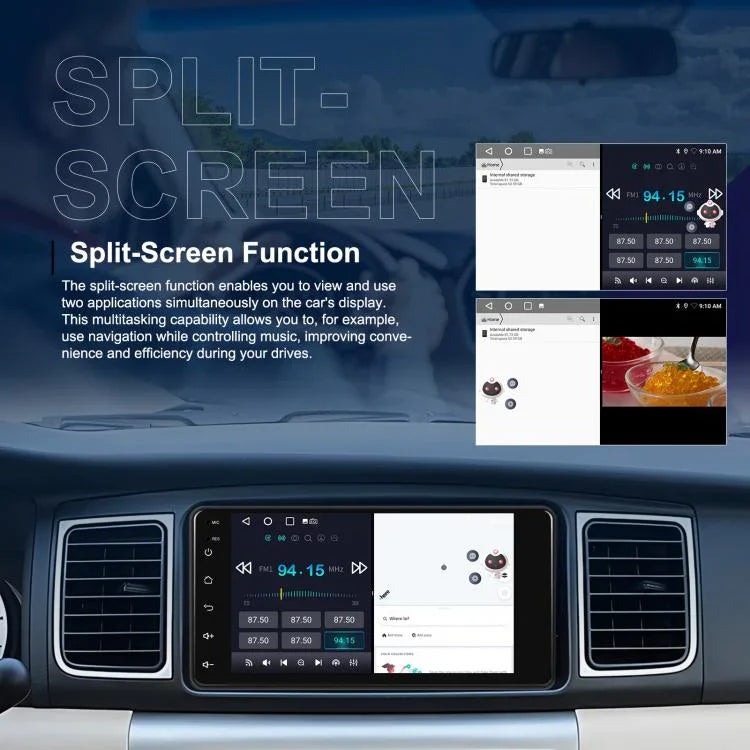 Für Toyota COROLLA Android 15 7 Zoll kabelloser CarPlay Autoradio Auto-Zentralsteuerungs-Navigationsgerät, Standard, Standard+AHD+Mikrofon