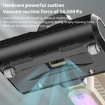 14000Pa 2-in-1 Handstaubsauger zur kabellosen Milbenentfernung mit UV-Sterilisation für den Haushalt