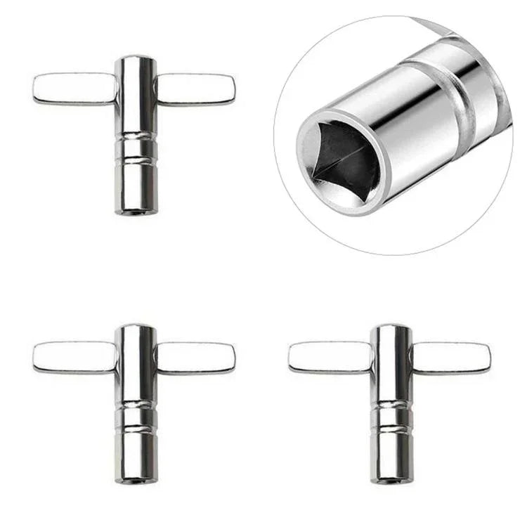 CT-826 T-förmiger Vierkantloch-Stimmschlüssel Universal-Einstellwerkzeug für Schlagzeug, CT-826