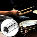 CT-826 T-förmiger Vierkantloch-Stimmschlüssel Universal-Einstellwerkzeug für Schlagzeug, CT-826