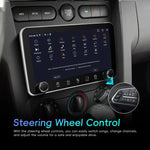 10.36 inch Screen Android 15 Car CarPlay Navigation Integrated Machine with Dual Knob, Standard, Standard+AHD+Microphone