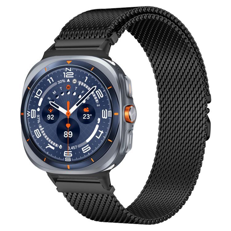 xDfind Milanaise-Armband mit Fallschirmschnalle aus Edelstahl, passend für Samsung Galaxy Watch Ultra / Ultra 2025 und Samsung Galaxy Watch8 / Watch8 Classic (22 mm)