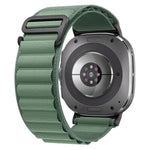 xDfind Schwarzes Nylon-Uhrenarmband mit Schnalle, passend für Samsung Galaxy Watch Ultra 47 mm / Ultra 2025 und Samsung Galaxy Watch8 / 8 Classic