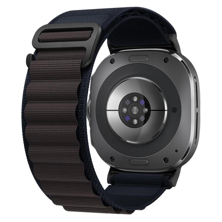 xDfind Schwarzes Nylon-Uhrenarmband mit Schnalle, passend für Samsung Galaxy Watch Ultra 47 mm / Ultra 2025 und Samsung Galaxy Watch8 / 8 Classic