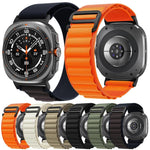 xDfind Black Buckle Loop Nylon Watch Band, For Samsung Galaxy Watch Ultra 47mm / Ultra 2025, For Samsung Galaxy Watch8 / 8 Classic