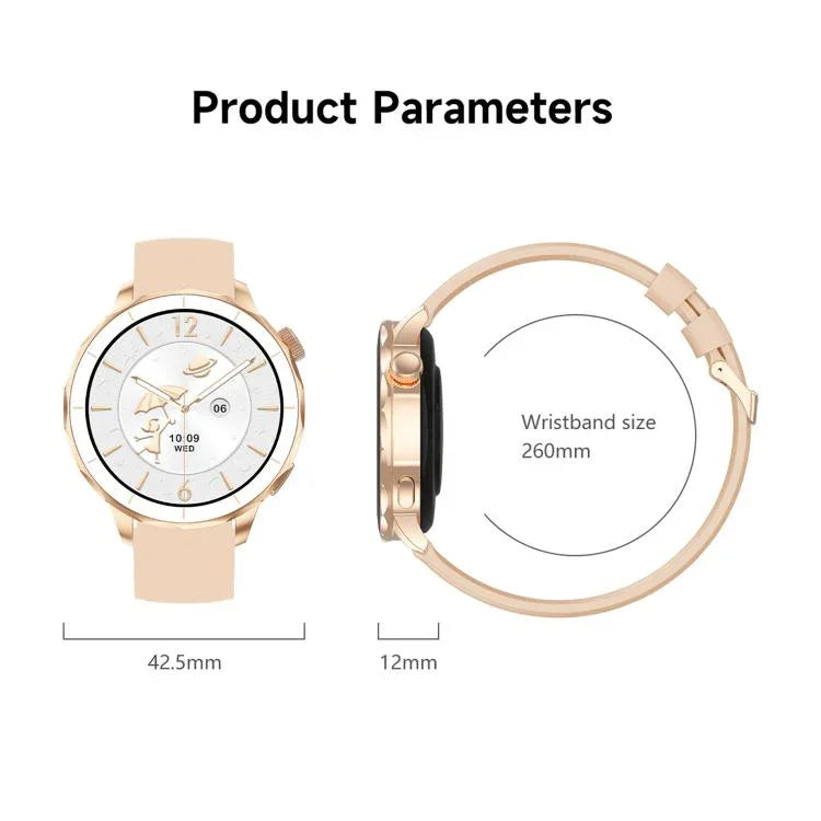 HD X2 Mini Smartwatch mit 1,32 Zoll AMOLED-Bildschirm, IP68 wasserdicht, unterstützt Bluetooth-Anrufe