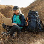 Für Solis Lite Mobiler WiFi-Router Tragetasche Nylon Zubehörtasche, WiFi-Router-Aufbewahrungstasche