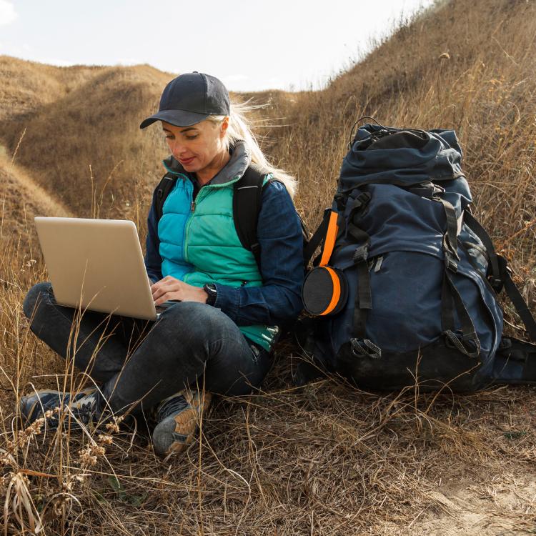Für Solis Lite Mobiler WiFi-Router Tragetasche Nylon Zubehörtasche, WiFi-Router-Aufbewahrungstasche
