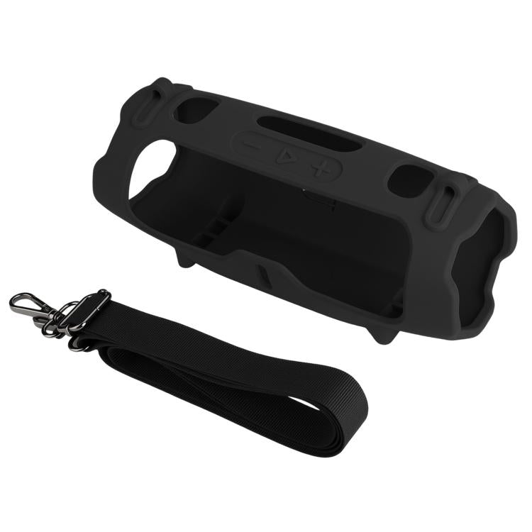 Silikon-Schutzhülle Tragbare Umhängetasche für Lautsprecher Weiche Schale, für JBL Charge 6