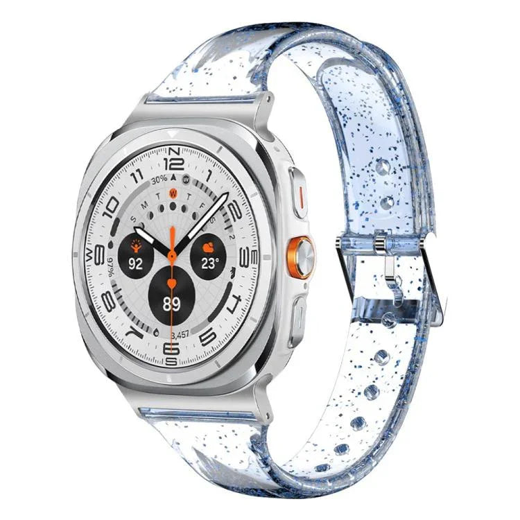 Glitzerndes TPU-Uhrenarmband, für Samsung Galaxy Watch Ultra 47 mm / Ultra 2025
