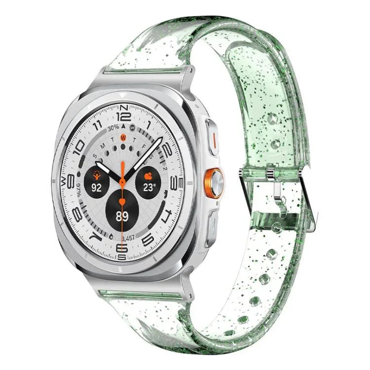 Glitzerndes TPU-Uhrenarmband, für Samsung Galaxy Watch Ultra 47 mm / Ultra 2025