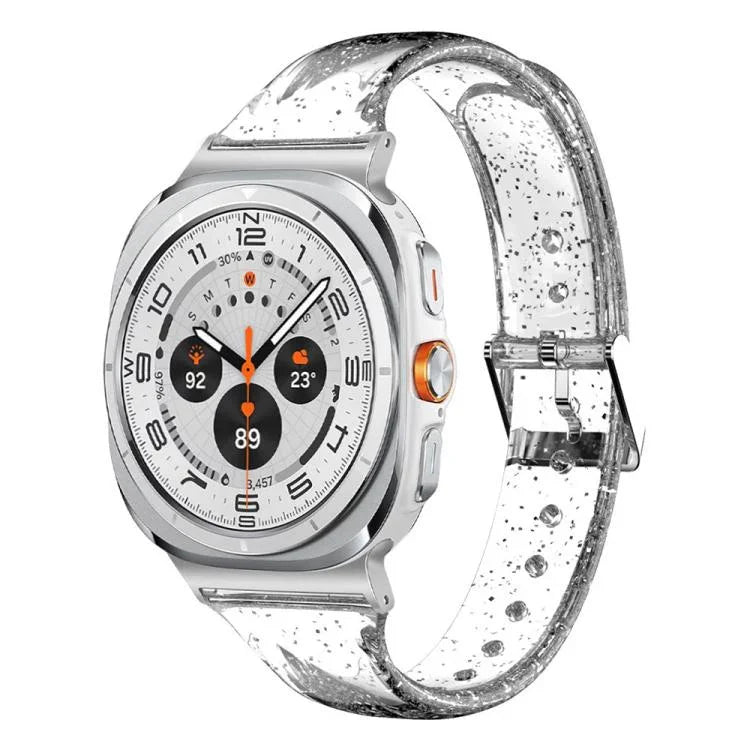 Glitzerndes TPU-Uhrenarmband, für Samsung Galaxy Watch Ultra 47 mm / Ultra 2025