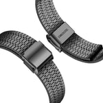 Edelstahl-Uhrenarmband mit sieben Perlen und Dornschließe, für Samsung Galaxy Watch Ultra 47 mm / Ultra 2025