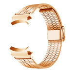 Seven Beads Buckle Stainless Steel Watch Band, For Samsung Galaxy Watch 7 / 6 / 5 / 4
