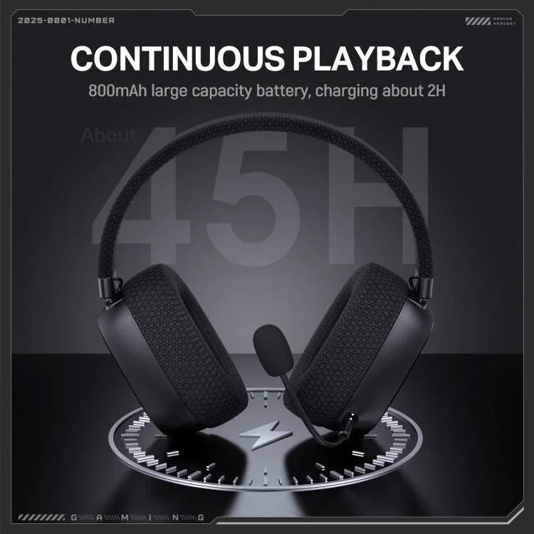 ONIKUMA GT839 Bluetooth 5.4 2.4G kabelgebundenes E-Sport-Gaming-Headset