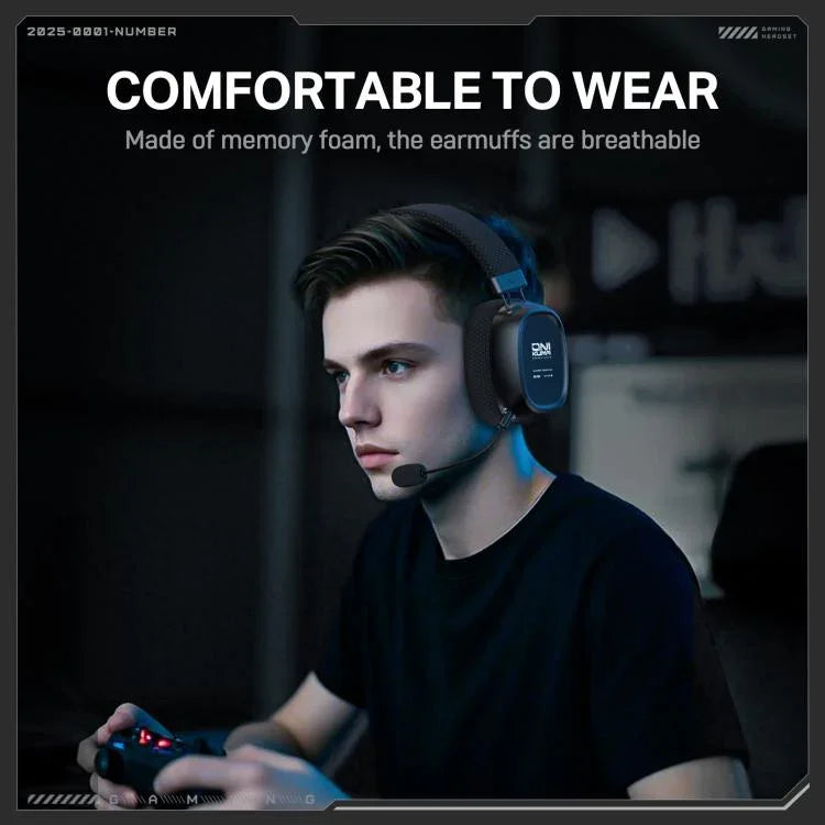 ONIKUMA GT839 Bluetooth 5.4 2.4G kabelgebundenes E-Sport-Gaming-Headset