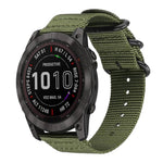 xDfind Ring Buckle Nylon Canvas Watch Band, 18mm, 22mm, 20mm, 24mm