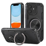 Dreikern-Mecha 360-Grad-Drehbarer Magnetischer Halter Handyhülle, für iPhone 12, für iPhone 12 Pro, für iPhone 11