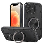 Dreikern-Mecha 360-Grad-Drehbarer Magnetischer Halter Handyhülle, für iPhone 12, für iPhone 12 Pro, für iPhone 11