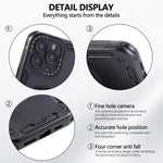 Dreikern-Mecha 360-Grad-Drehbarer Magnetischer Halter Handyhülle, für iPhone 12, für iPhone 12 Pro, für iPhone 11